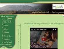 Tablet Screenshot of italyfarmstay.com